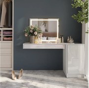 Stół toaletowy biały 100x40.1x12 sherry