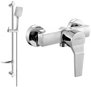 Mexen Caro DF62 bateria prysznicowa z zestawem prysznicowym, chrom - 74664DF62-00