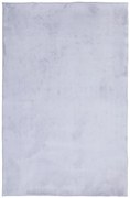 Dywan Plush JASNY SZARY PLUSZOWY 120x160 Prostokąt