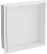 Mexen X-Wall-NR półka wnękowa bez kołnierza 30 x 30 cm, biała - 1921303010