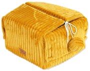 Musztardowa budka dla kotów 40x36 cm Magic Cat Stripe – Plaček Pet Products