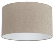 Abażur materiałowy jasnobrązowy 35/35/20 Nowoczesny