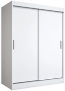 Biała szafa przesuwna 150 cm W4-E47