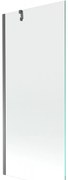 Mexen Next parawan nawannowy 1-skrzydłowy 80 x 150 cm, transparent, gun metal - 895-080-000-00-00-95