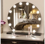 Brilagi - LED regulowane lustro do makijażu HOLLYWOOD LED/12W/230V 3000/4000/650