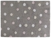 Dywan dziecięcy TOPOS TRICOLOR GREY ROSA/PINK 120x160 szary LORENA CANALS