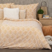 4Home Pościel flanelowa Honey, 140 x 220 cm, 70 x 90 cm