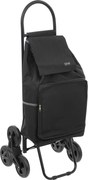 Wózek na zakupy na kółkach, pojemny, 36 l