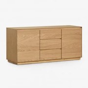Komoda Prostokątna 140x45 Cm Z Płyty Mdf Burundi Roble - Sklum