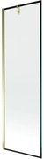 Mexen Next parawan nawannowy 1-skrzydłowy 60 x 150 cm, czarna ramka, złoty - 895-060-000-00-70-50