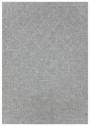 Dywan zewnętrzny Zagora Romby szary 80 cm x 150 cm