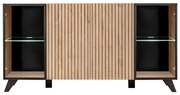 Komoda LIAM 160 LED hickory jackson ASM Meble