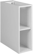 Wąski biały regał półka łazinkowa 20 cm C0-E52