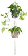 Tekstylny system do zawieszenia doniczki ø 10 cm (wysokość 120 cm) Macramé – Artevasi