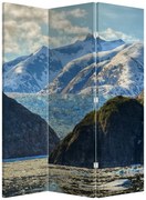 Parawan - Krajobraz z górami (126x170 cm)