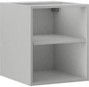 Mexen Box-A szafka otwarta z półką 40 cm, szara mat - 91AX2-0400-470-0-62