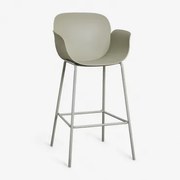 Taboret Ogrodowy Wysoki Z Polipropylenu I Stali Lynette Bamboo Green & ↑75 Cm - Sklum