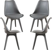 Zestaw 4 Krzese Synk Suprym