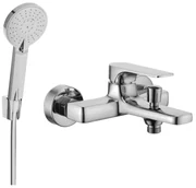 Mexen Lynx R40 bateria wannowa z zestawem prysznicowym, chrom - 74593R40-00