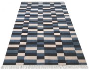 Niebieski dywan w kratkę M5-Z31