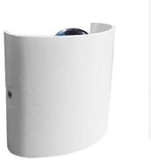 Kinkiet lampa wisząca LED elewacyjny metalowa AT84-1KL-White