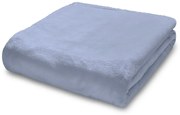 Jasnoniebieski koc z mikropluszu 130x170 cm Raschel Velvet – Catherine Lansfield