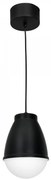 Lampa wisząca CARYON 1xE14/60W/230V czarna na linku