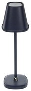 Retlux - LED ładowalna lampa biurkowa 3W 1800 mAh ściemnialna ciemny niebieski