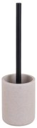 Szczotka toaletowa z czarną rączką, 10 x 40 cm, SAND
