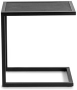 Stolik z blatem z drewna dębowego 50x30 cm Daniël – Spinder Design