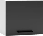 Szafka kuchenna wisząca 40 DENIS W40 OKGR czarna mat STOLKAR