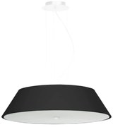 Żyrandol VEGA 60 czarny SOLLUX LIGHTING