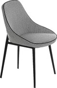 Krzesło z szarej tkaniny 4082 ANGEL CERDA