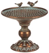 Metalowy stojak na kompozycje lub poidło Romance,28 x 28 x 24 cm, kolor miedziany