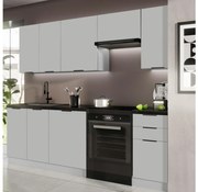 Zestaw kuchenny PEARL 240 cm szary