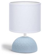 Aigostar - Lampa stołowa 1xE14/40W/230V niebieski/biały