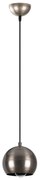 Lampa wisząca w kolorze srebra z metalowym kloszem ø 30 cm Berceste – Opviq lights