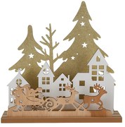 Świąteczna lampa stołowa LED,20 cm