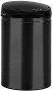 Czarny automatyczny kosz na śmieci 30L S4-P95