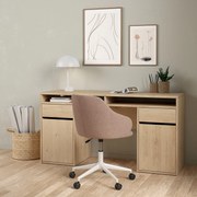 Biurko z kontenerkami Function Plus 149 cm jackson hickory