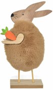 Dekoracje wielkanocne Pluszowy zajączek, 10 x 20 x3 cm