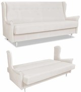 Wersalka sofa uszak kanapa rozkładana Ari beżowa