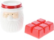 Kominek z kamionki z woskami zapachowymi, 8 cm