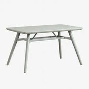 Prostokątny Stół Ogrodowy 135x80 Cm Z Polipropylenu Scand Awokado - Sklum