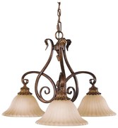 Feiss FE-SONOMAVALLEY3 - Żyrandol na łańcuchu SONOMA VALLEY 3xE27/60W/230V