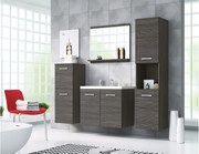 MINIO go for it, Meble łazienkowe MALAGA w kolorze sosna bodega