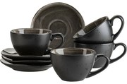Mäser Zestaw filiżanek do kawy z spodkami NiaraOrganic 4+4 szt.