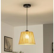 Brilagi - LED Żyrandol na lince CERIA BOHO 1xE27/40W/230V śr. 28 cm brązowy