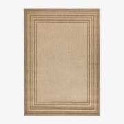 Prostokątny Dywanik Zewnętrzny Z Polipropylenu Deidra Kolory Naturalne & 230x160 Cm - Sklum