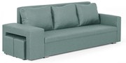 Kanapa sofa 3 os z funkcją spania MILO2 Miętowy